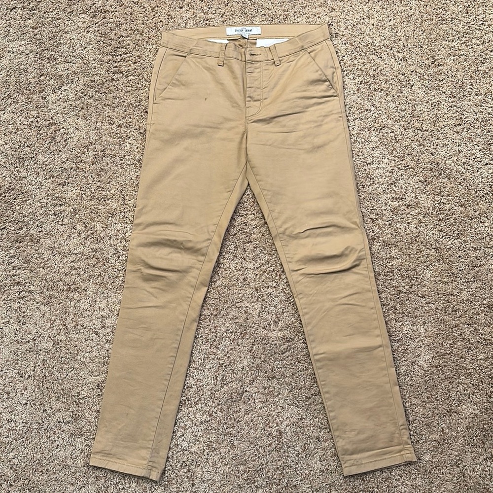 Topman Tan Chinos